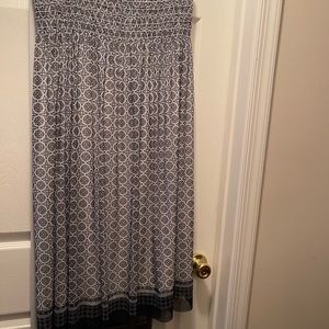 Max Studio Large strapless dress.  NWT.